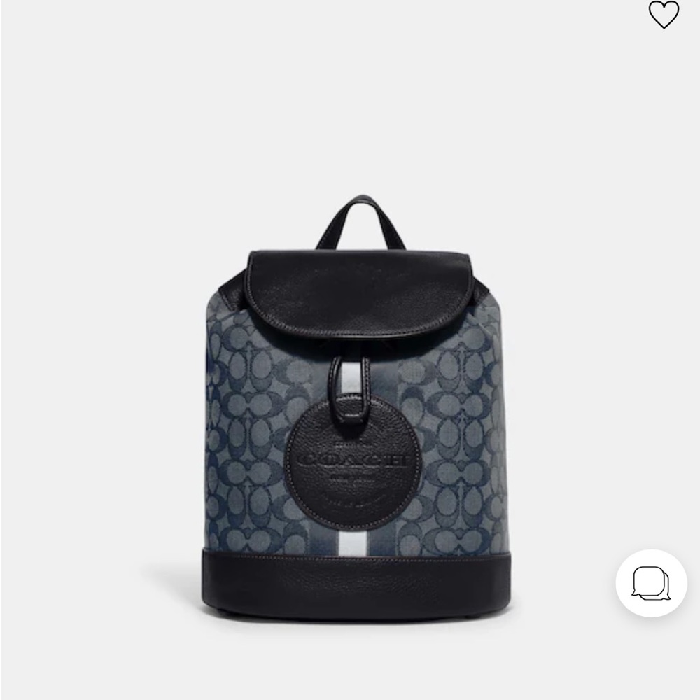 New❤️COACH DEMPSEY BACKPACK 🎒 BLACK 🎒 never used